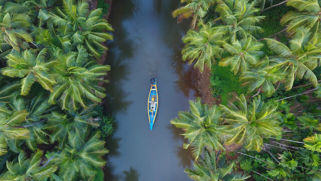 Sunset kayak, Ashtamudi