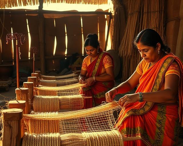 Coir weaving, Vaikom
